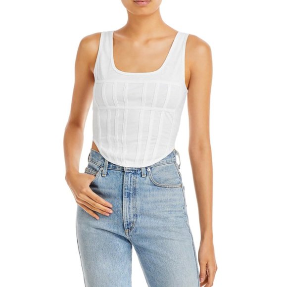 FORE Tops - FORE crop bustier style top sz.M